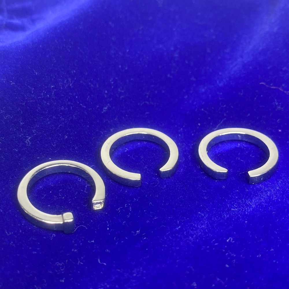 Set of 3 Statement Rings